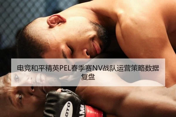 电竞和平精英PEL春季赛NV战队运营策略数据复盘
